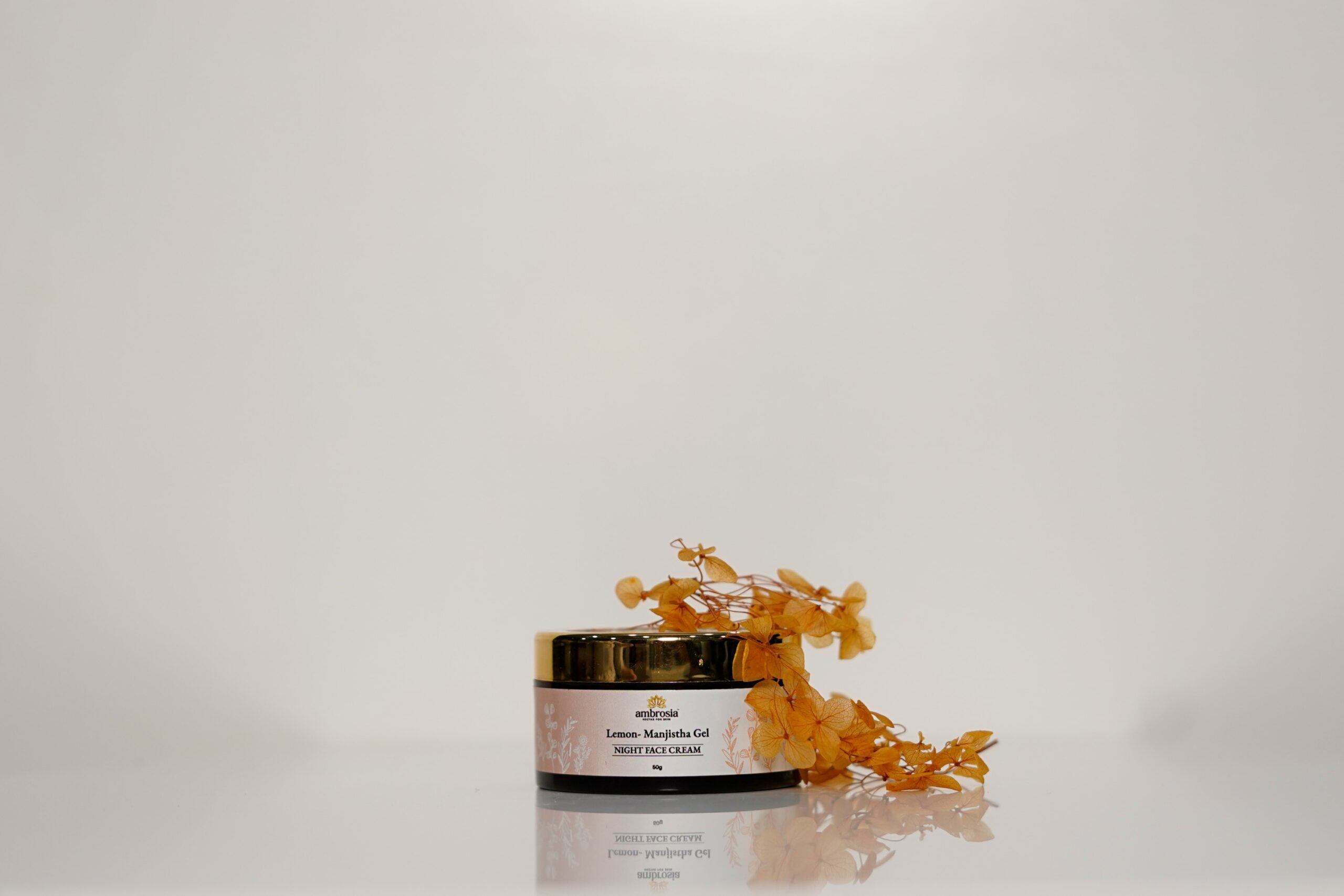 Lemon- Manjistha Gel face cream (night cream)