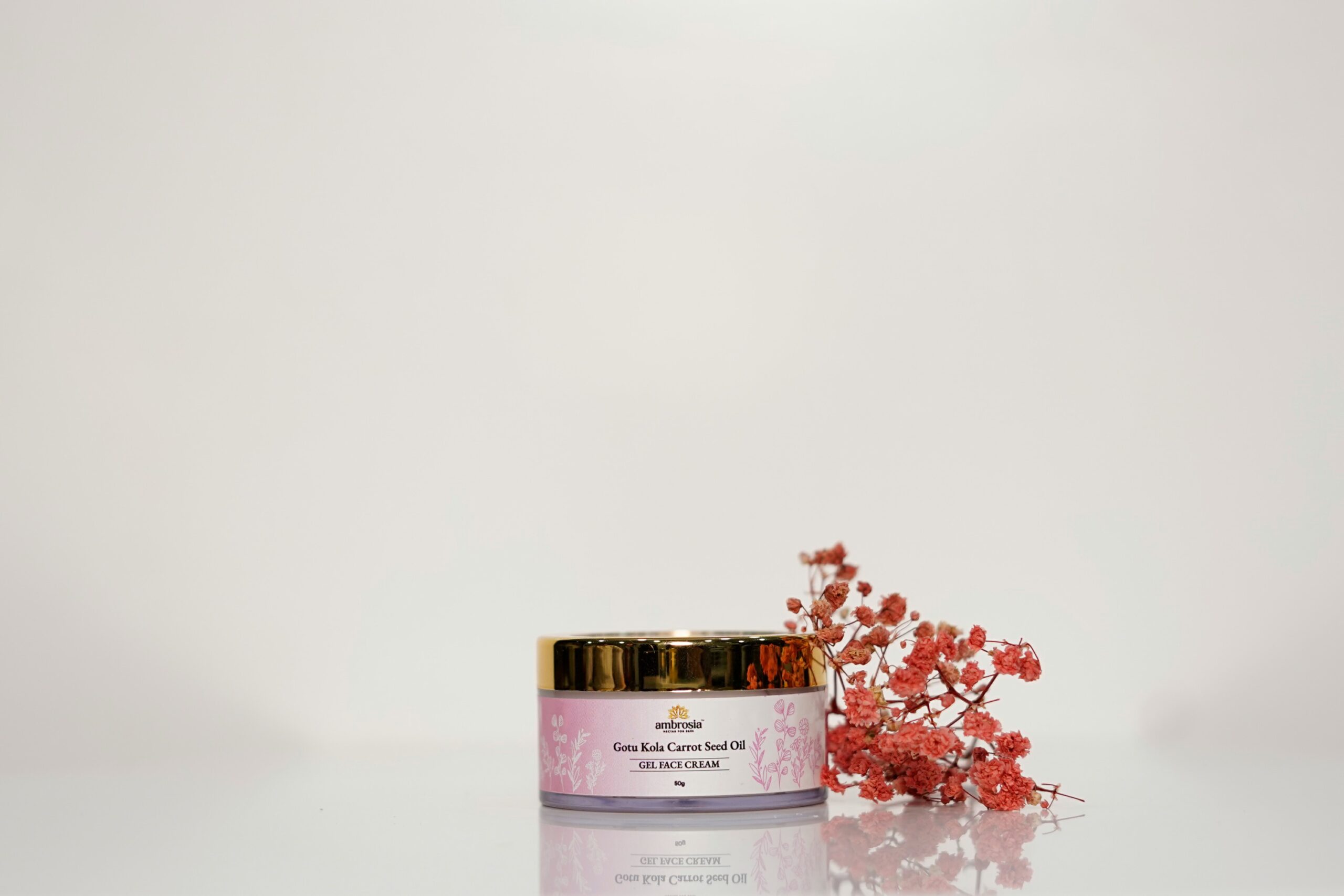 Gotu Kola Carrot seed oil Gel Face Cream - Image 2