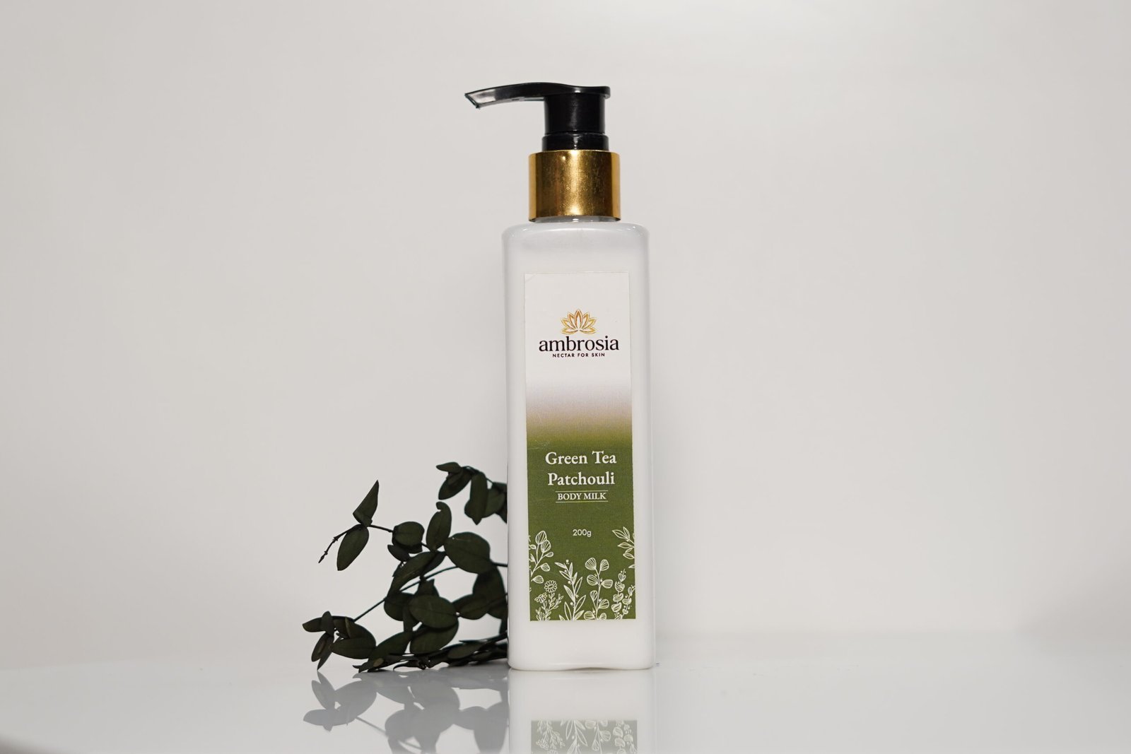 Green Tea- Patchouli Body Milk - Image 4